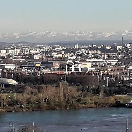 T4/5 Avec Vue Sur Les Alpes A 5 Minutes De Lyon La Mulatiere Exterior foto