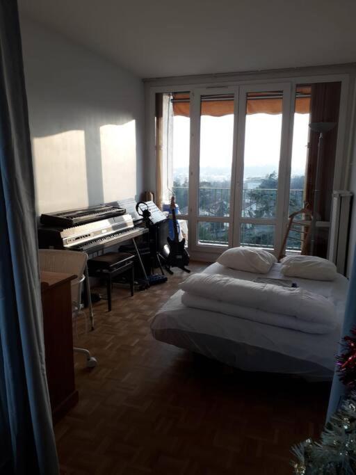 T4/5 Avec Vue Sur Les Alpes A 5 Minutes De Lyon La Mulatiere Exterior foto